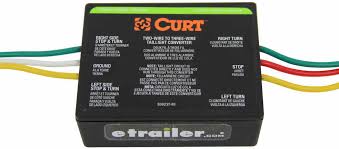 Find great deals on ebay for trailer tail light converter. Curt 56196 2 To 3 Wire Splice In Trailer Tail Light Converter For Rv Dinghy Towing Tail Light Assemblies