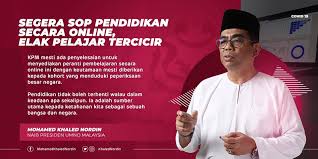 He spoke with the prospect group. An Open Letter To Education Ministry Umno