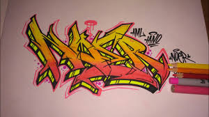 Graffiti 3d di kertas 50 kumpulan gambar dp bbm grafiti monster sketch keren sadap android. Graffiti Kertas Request Noer 1 Youtube