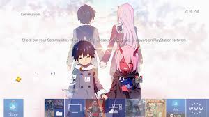 Hi im new to ps4 and wanted to know what are the best avatars and themes that yall use or can recommend. Out With It Anyone Else With Darlifra Ps4 Wallpapers Darlinginthefranxx