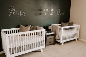 Nursery Name Sign For Baby Bedroom Wall Decor Wooden Letters Etsy Twin Baby Rooms Nursery Baby Room Baby Nursery Decor