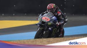 Pada sesi kualifikasi motogp prancis 2021, pembalap tim monster energy yamaha, fabio quartararo, berhasil mencatatkan selagi terbaik. Vkizku5od7eplm