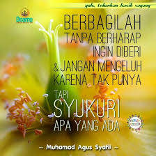 Tak sedikit orang di sekitar kita mengeluh tentang keadaan hidupnya, yang biasanya dipicu keadaan ekonomi, jodoh, rumah tangga, sekolah, dan berbagai masalah lain di dalam hidup. Mengeluh