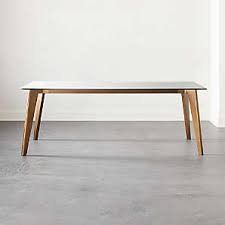 Choose from tables in round, oval. Unique Modern Dining Tables Cb2