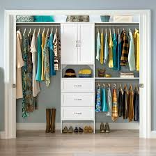 Featuring two adjustable shelves, decorative trim, and a full backer, this shelf is ideal for your closet, office space, kids' rooms, living areas, and more. Closetmaid Suitesymphony 84 W 120 W Closet System Reach In Sets Reviews Wayfair