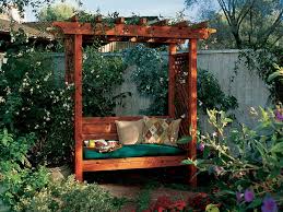 When looking for wood bench plans, the refreshed bench made from a bed and end table is a great idea. Garden Bench Decorating Ideas Page 1 Line 17qq Com