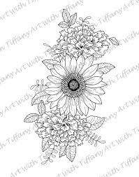Check spelling or type a new query. Digital File Sunflower And Carnation Tattoo Design Etsy