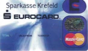 Otherwise, the mastercard debit of sparkasse siegen is the better girocard, because credit cards debit the account immediately. Bank Card Sparkasse Krefeld Eurocard Sparkasse Krefeld Germany Federal Republic Col De Mc 0056