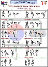 Patadas Basicas Tkd Itf Patadas De Taekwondo Tecnicas De Taekwondo Tecnicas De Artes Marciales