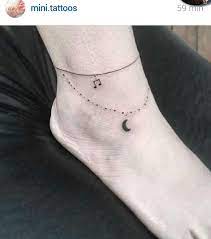 Simple Anklet Anklet Tattoos For Women Tattoo Bracelet Ankle Bracelet Tattoo