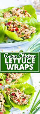 Quick Easy Asian Chicken Lettuce Wraps Evolving Table Recipe Asian Chicken Lettuce Wraps Rotisserie Chicken Recipes Healthy Wrap Recipes