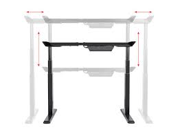 After using this desk for a couple months now, i think it's great. Workstream By Monoprice Sit Stand Dual Motor Height Adjustable Table Desk Frame Electric Black Monoprice Com