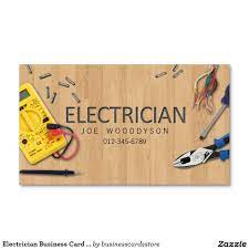 15% off with code sunnysavingz. Electrician Business Card Electrical Tools Zazzle Com Electrical Tools Business Cards Electrician