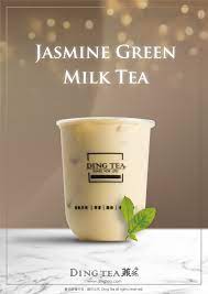 Ding Tea Greenville Menu