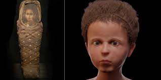 Kindermumie bekommt ein neues Gesicht