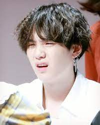 Bts Bighit On Instagram What Do You Like Curly Hair Or Straight Hair On Yoongi Follow Me Bts Bigihit For Hq Bts Pictu Curly Hair Styles Suga Min Yoongi