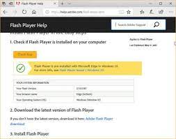 If you want to install the adobe flash player update on an earlier version of windows, try adobe flash player download. Download Latest Adobe Flash Player Offline Installers For All Operating Systems
