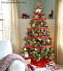 Martha stewart crafts painted ornaments mod podge rocks 22. Our Decorated Christmas Tree Home Depot Style Challenge Four Generations One Roof