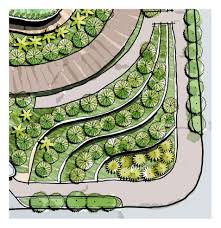 Curve Planter Terraced Planter Cascading Planter Curving Plant Box Landscape Design Landscape Architecture Design Landscape Architecture Plan