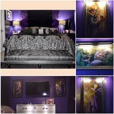 Purple Bedroom Villain Bedroom Haunted Mansion Bedroom Darren Wilson Paintings Disney Bedroom Mansion Bedroom Guest Bedroom Remodel Disney Bedrooms