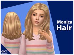 You may follow the hairstyle. Monica Hair The Sims 4 Catalog