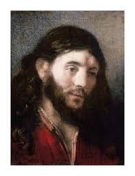 Rembrandt Van Rijn Fine Art Open Edition Giclée:"Head of Christ"