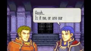 Fire Emblem: Blazing Sword - Hector & Oswin Support - YouTube