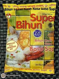 Masukkan kecap manis dan irisan cabai rawit sesuai selera. 2417 Super Bihun Bihun Kuah Rasa Baso Sapi The Ramen Rater Rice Vermicelli New Recipes Snack Recipes