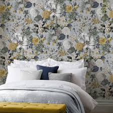 The great collection of beautiful sky wallpaper for desktop, laptop and mobiles. Glasshouse Flora Sky Wallpaper Grahambrownrow