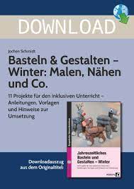 Die wiesen werden grün und krokusse, schneeglöckchen und narzissen schmücken den wegrand. Basteln Gestalten Winter Malen Nahen Und Co Persen
