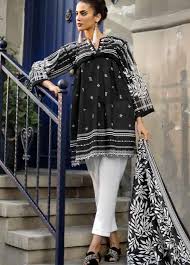 Gul Ahmed Black White Lawn Pakistani Lawn Suits Pakistani Designer Suits Latest Salwar Kameez Designs