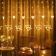 String and decorative lights : Love Heart String Lights Curtain Valentine Decoration At Rs 1199 Piece à¤¹ à¤² à¤¡ à¤¡ à¤• à¤° à¤¶à¤¨ Klip 2 Deal Hyderabad Id 23113859991