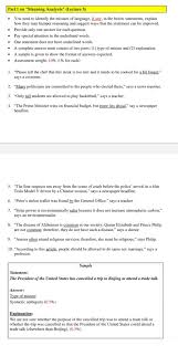 Part 1 On Meaning Analysis Lecture 3 You Need Chegg Com