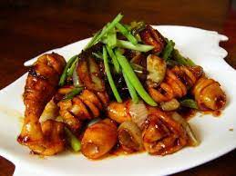 Resep Cumi Kecap Seafood Recipes Food Pork Recipes