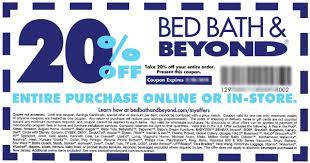 bed bath beyond 20 off entire order coupon bed bath and beyond bonus room bed