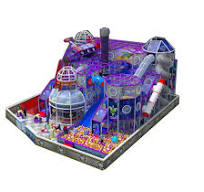 Custom Design Space Themed Child Play Indoor Playground Equipment