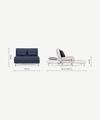New cl a ssifie d £15 for sale sofa bed. Haru Kleines Schlafsofa Quarzblau Made Com