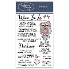 Clear silicone stamp for card making. Buy Zsa Zsa The Owl Clear Stamps Animal Rubber Stamps Photopolymer Stamps Card Making Supplies Online In Turkey B075tpwdcz
