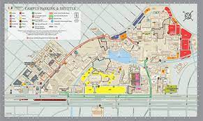 U Miami Campus Map Campus Parking Map Parking And Transportation Real Estate And Facilities University Of Miami