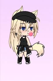 Me Being Bored And Being Cool And Chewing Gum In 2020 Anime Wolf Girl Cute Anime Character Cute Anime Chibi