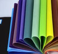 High Quality Colorful 100 Polyester Spunbond Non Woven Fabric for Bag