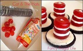 Celebrate Dr Seuss Dr Seuss Snacks Seuss Snacks Cat And The Hat Snacks