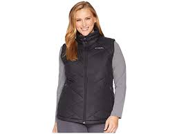 Columbia Plus Size Heavenly Vest Womens Vest Black