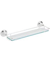 Shelving also comes with the same types of finishes and escutcheons as the rest of your bathroom accessories, so. Bathroom Glass Shelves Qs Supplies Uk