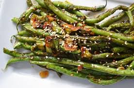 Sweet Spicy Szechuan Green Beans Dinner With Julie Recipe Green Beans Harvest Recipes Szechuan Green Beans