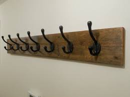 Handmade Reclaimed Wood Shabby Chic Rustic Coat And Hat Rack Etsy Coat And Hat Rack Shabby Chic Wall Decor Shabby Chic Diy