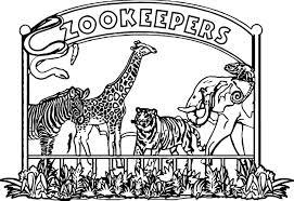 Cool Zookeepers Best Graphic Coloring Page Coloring Pages Graphic Color