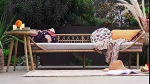 Don't forget to add essential outdoor items like rugs, beach towels and baskets to your patio, deck or poolside space. Byron Wicker Day Bed Outdoor Sofas Sets Outdoor