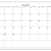Dieser monatskalender kann in a4 oder letter gedruckt werden. 1