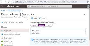 Password Writeback Sspr